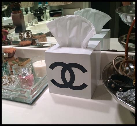 chanel tissue box for sale